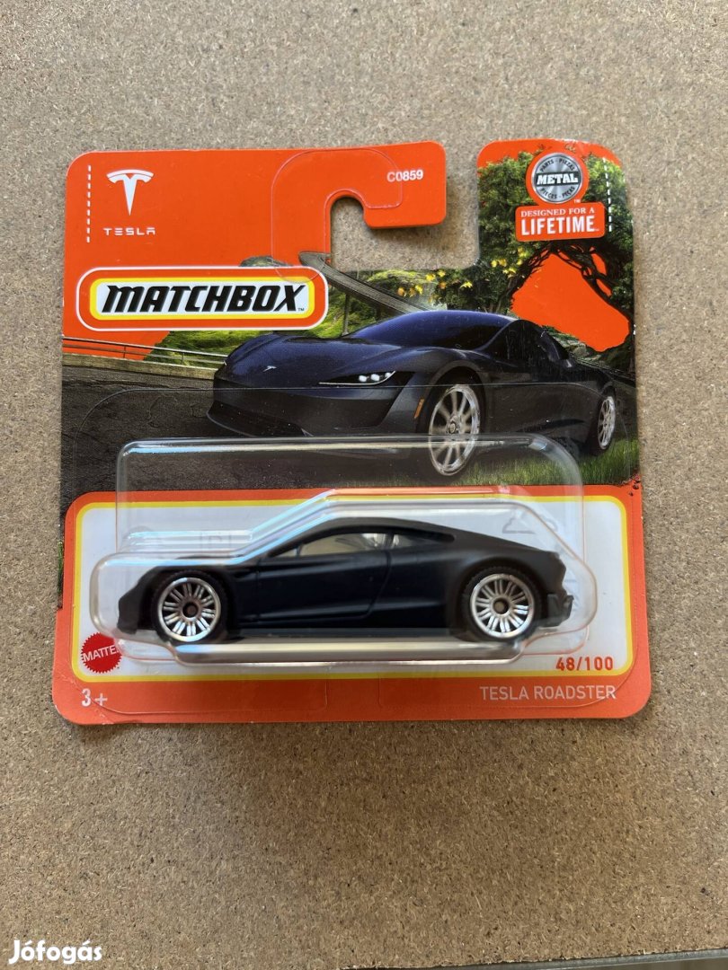 Matchbox Tesla Roadster Új