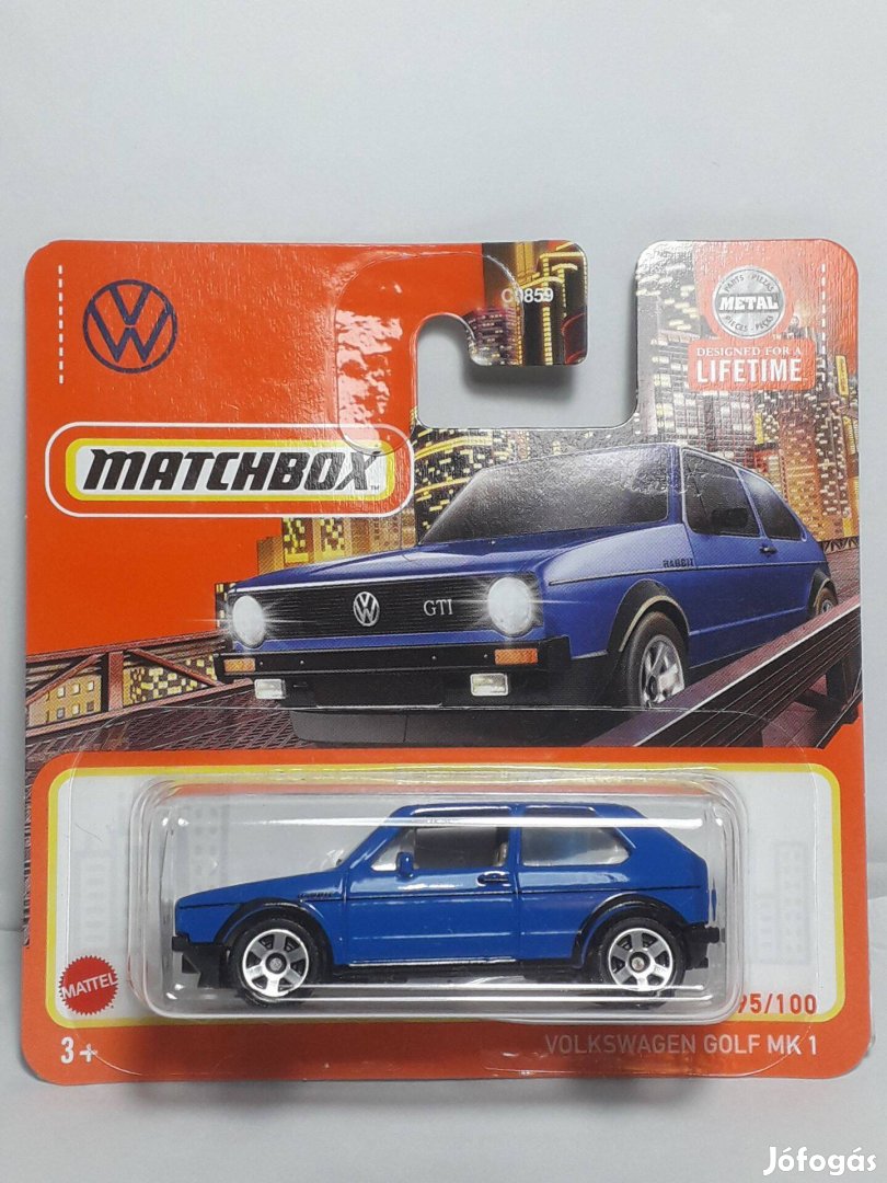 Matchbox Volkswagen Golf GTI MK1 (blue) 2023