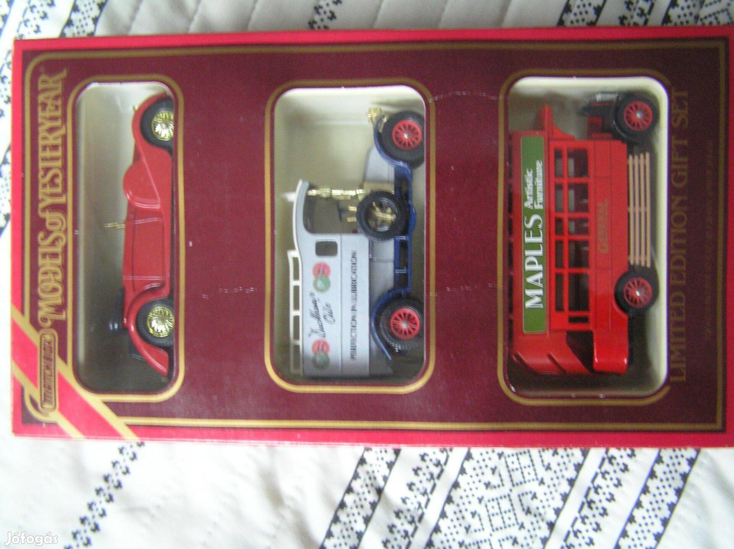 Matchbox Yesteryear Tripla szett doubledeck bus stb