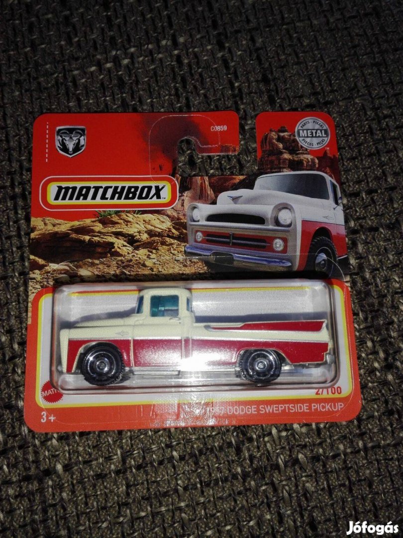 Matchbox: 1957 Dodge Sweptside pickup Bontatlan 2021