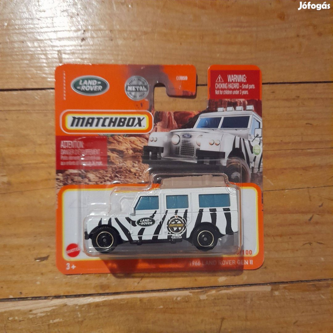 Matchbox: 1966 Land Rover Gen II Bontatlan 2021