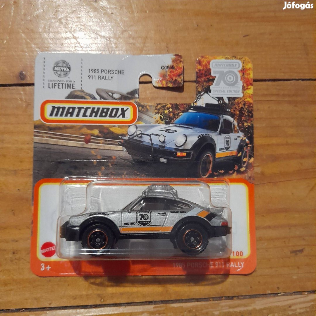 Matchbox: 1985 Porsche 911 Rally Bontatlan 2022