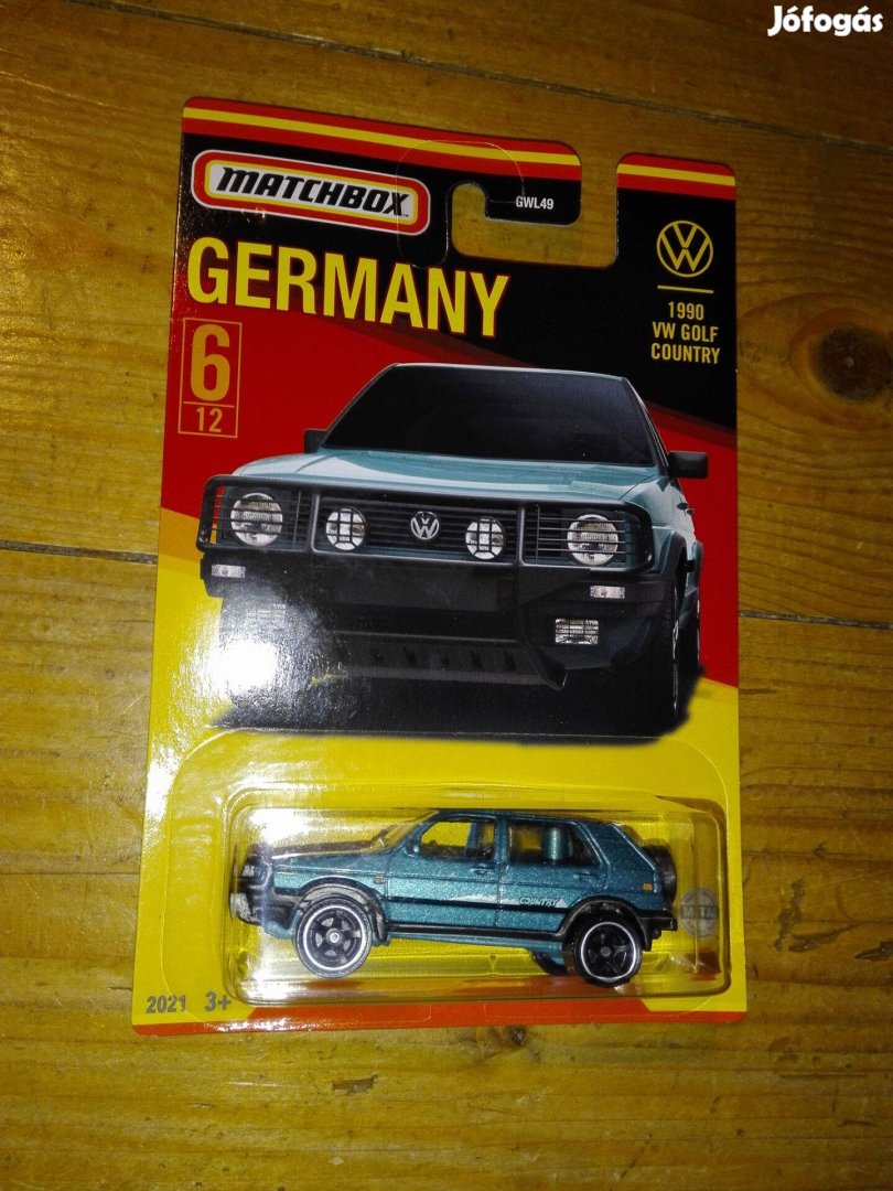 Matchbox: 1990 Volkswagen Golf Country Bontatlan! 2021