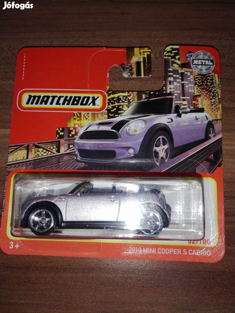 Matchbox: 2010 Mini cooper s cabrio Bontatlan 2021