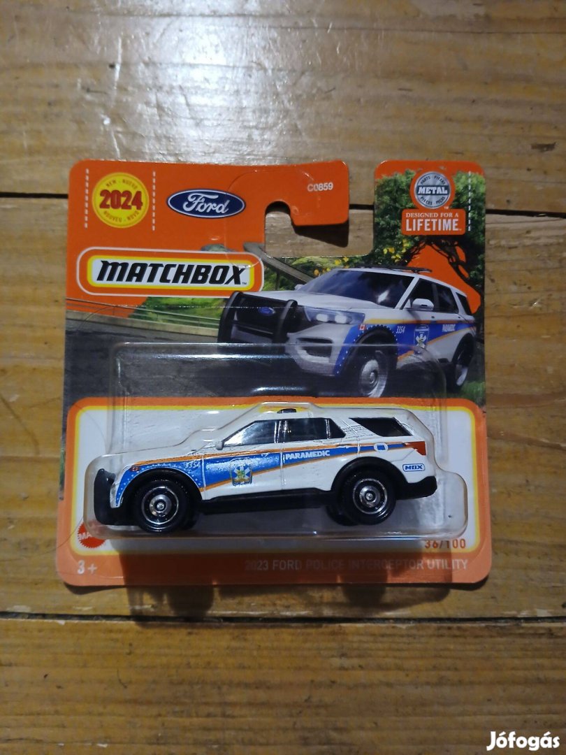 Matchbox: 2023 Ford Police Interceptor Bontatlan 2023