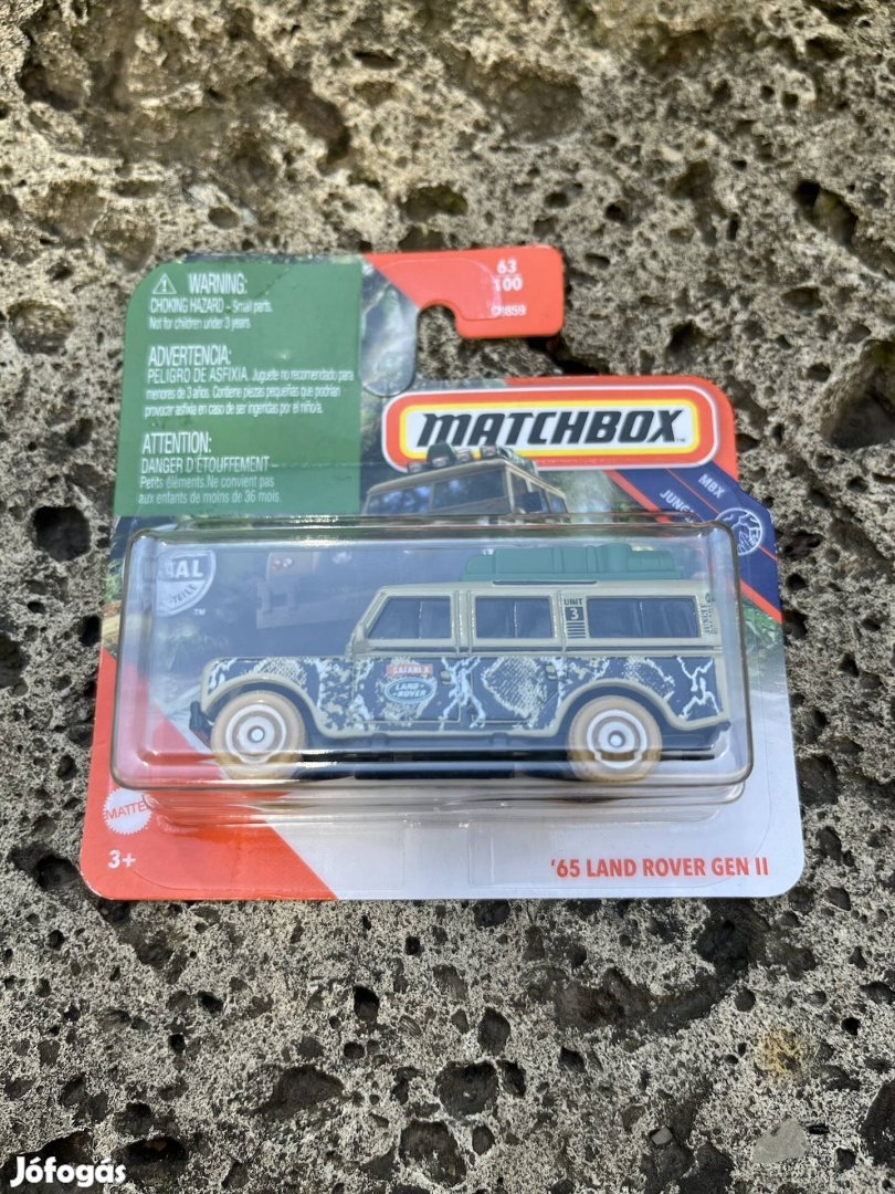 Matchbox '65 Land Rover GEN II Új