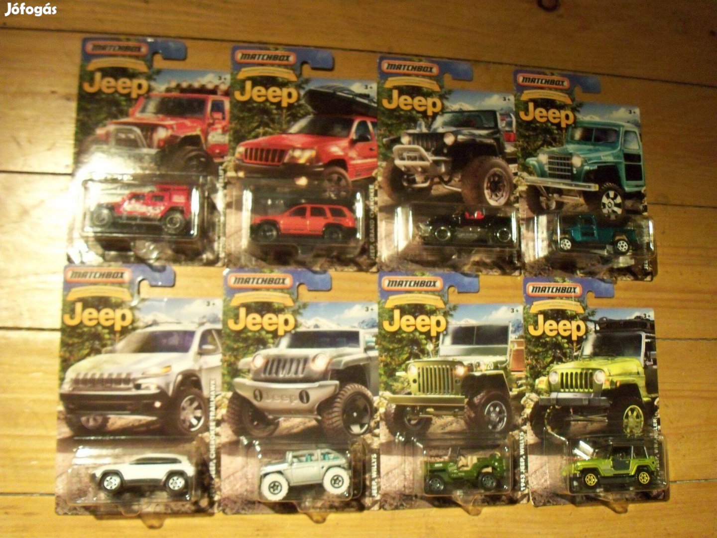 Matchbox: JEEP teljes sorozat 2016 Bontatlan