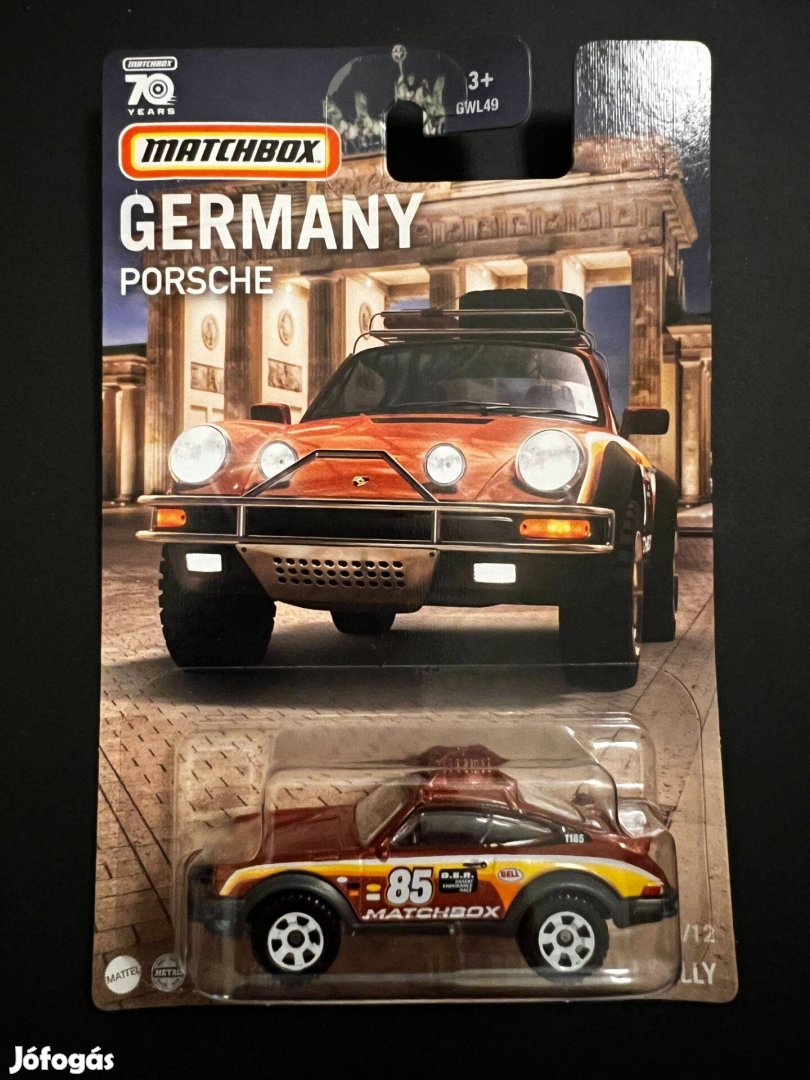 Matchbox - 1985 Porsche 911 Rally