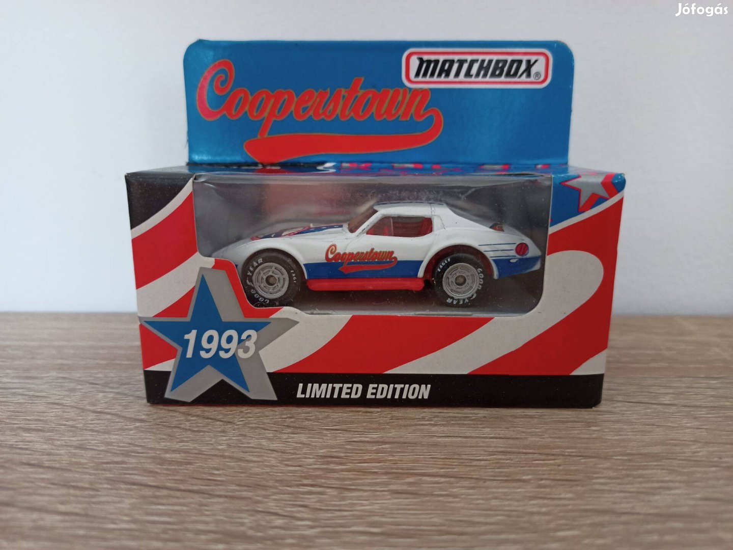 Matchbox - 1993 - Chevy Corvette - Cooperstown - New AND Boxed