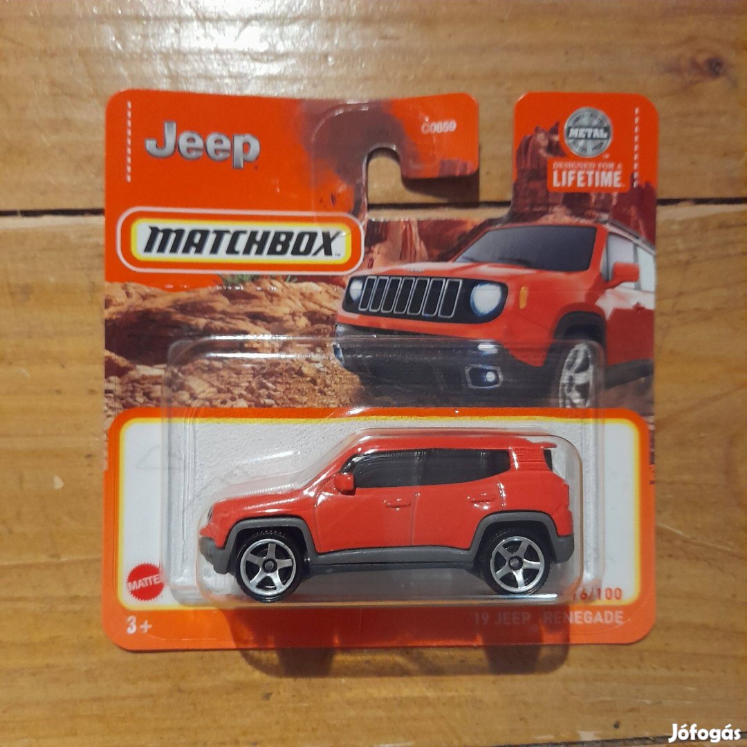 Matchbox: '19 Jeep Renegade Bontatlan 2033