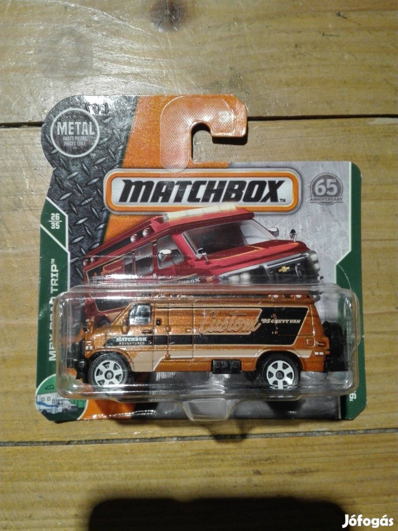 Matchbox: '95 Chevy van Bontatlan 2017