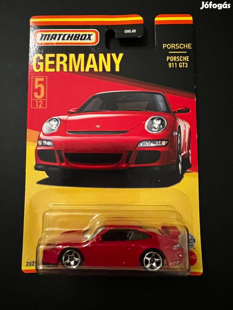 Matchbox - Porsche 911 GT3 - piros