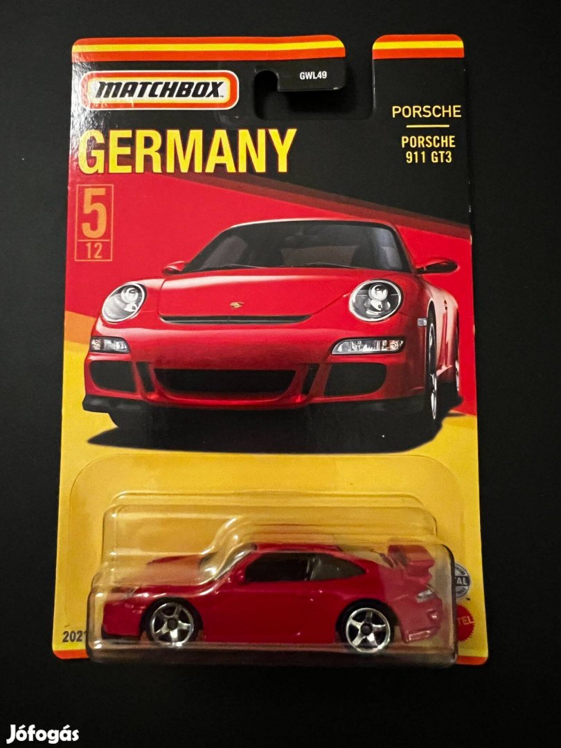Matchbox - Porsche 911 GT3 - piros