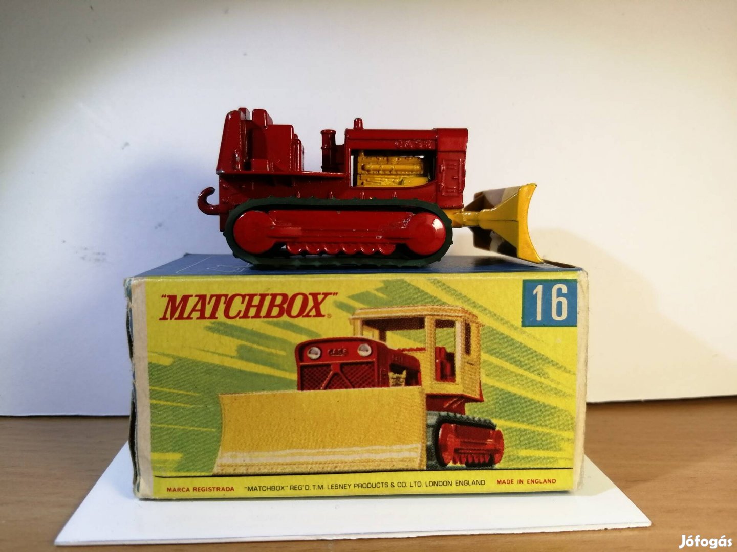 Matchbox buldózer 