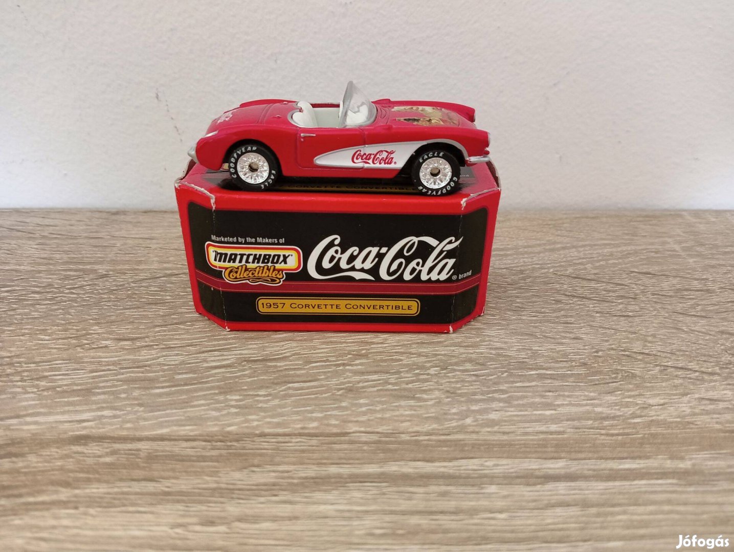 Matchbox collectible Coca-Cola 1957 Corvette Convertible