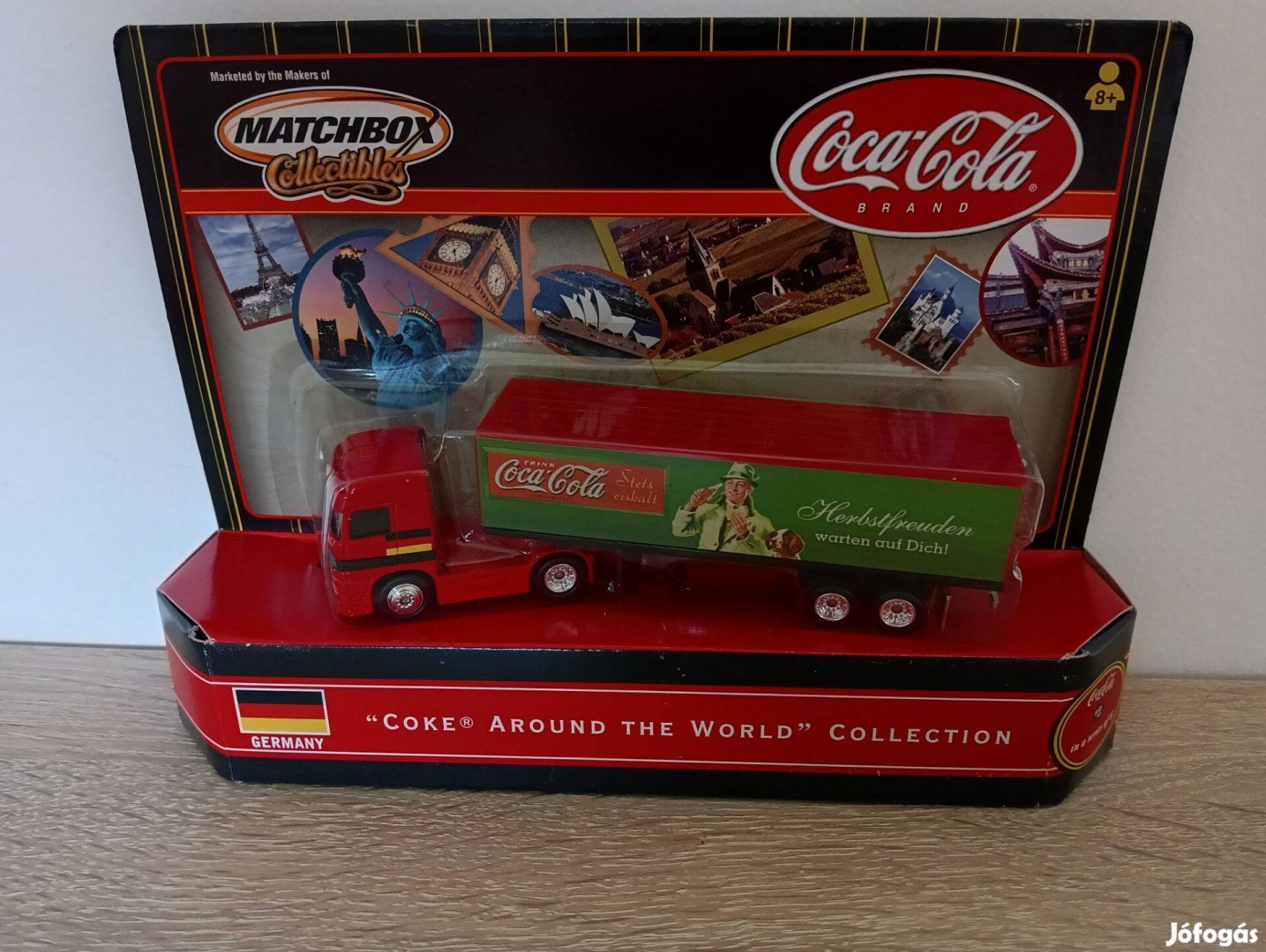 Matchbox collectible Coca Cola Coke around the world truck Germany