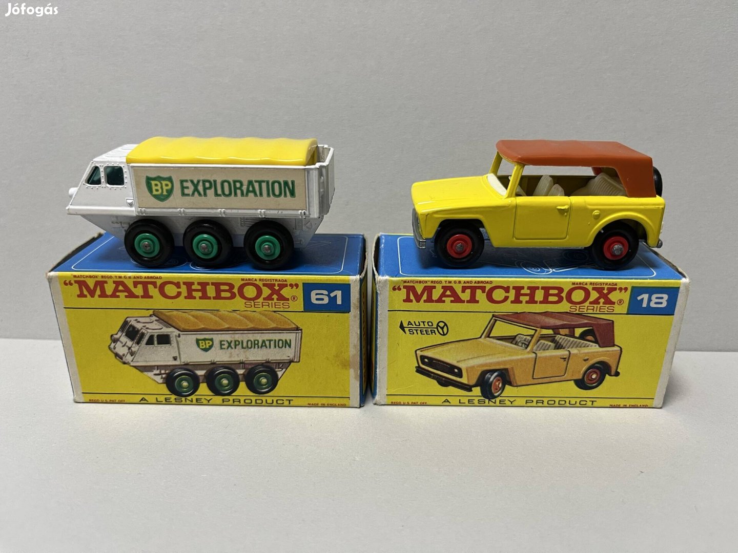 Matchbox dobozos