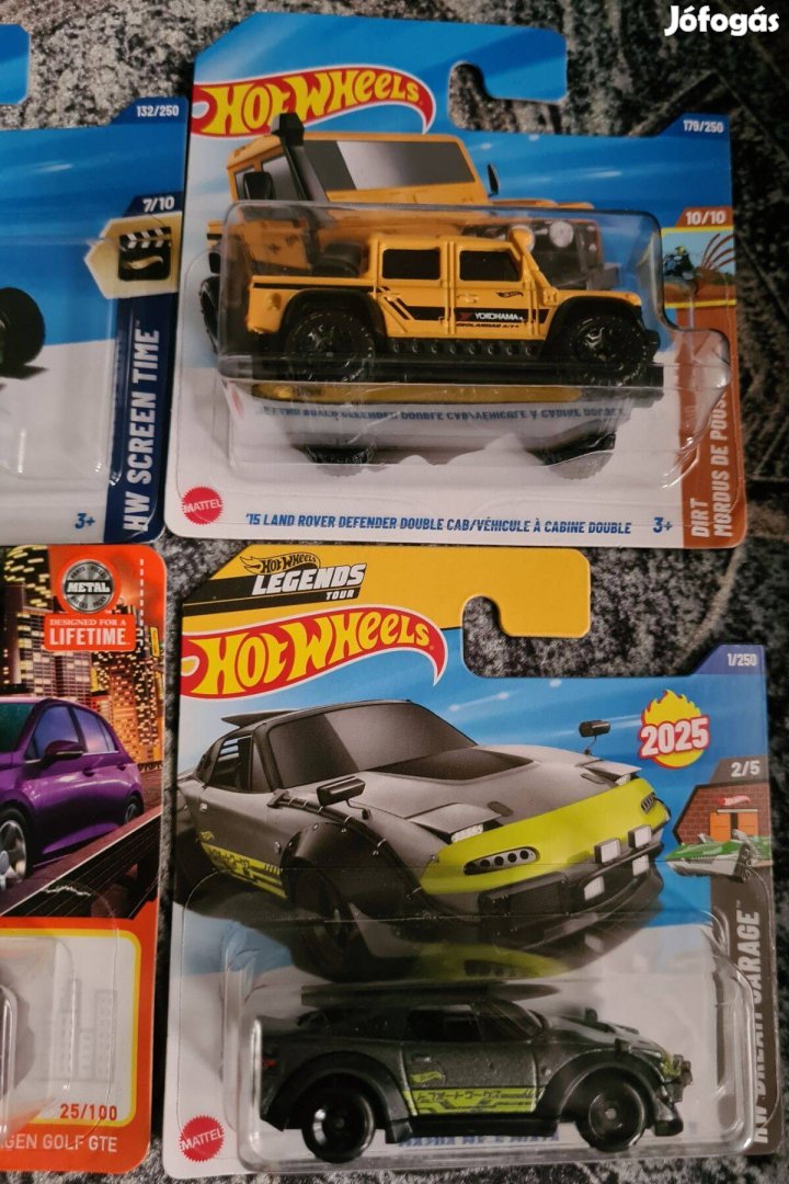 Matchbox és Hot Wheels kisautók - Új, bontatlan