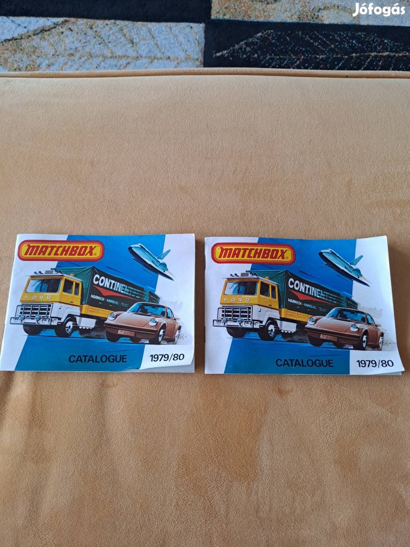 Matchbox katalógusok, 79-80 as évek, vadonatúj állapotban 