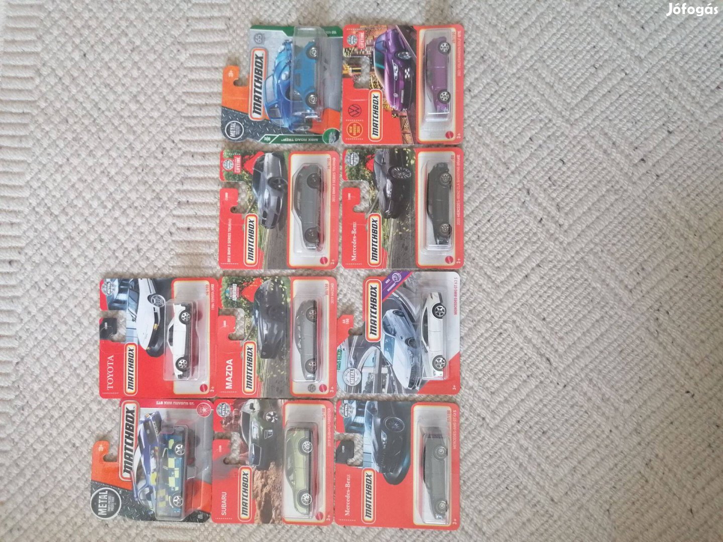 Matchbox kisautók