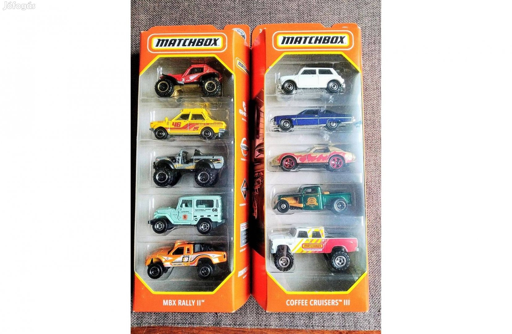 Matchbox szett Mbx Rallye II bontatlan