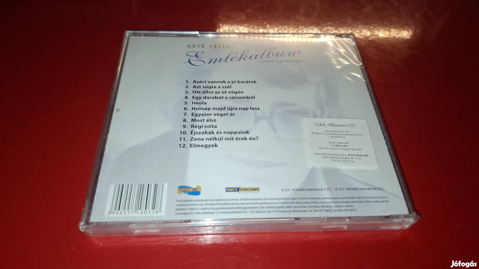 Máté Péter Emlékalbum Cd Új