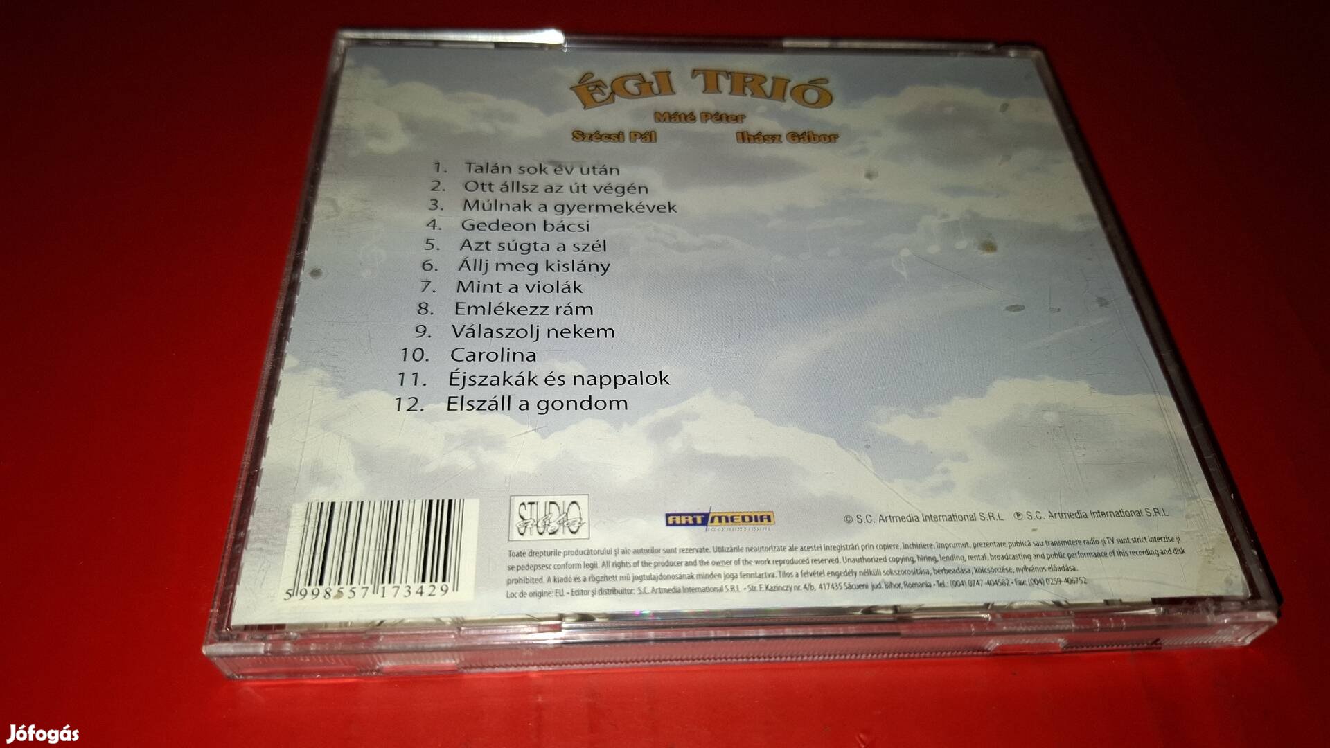 Máté Péter Szécsi Pál Ihász Gábor Égi trió Cd 
