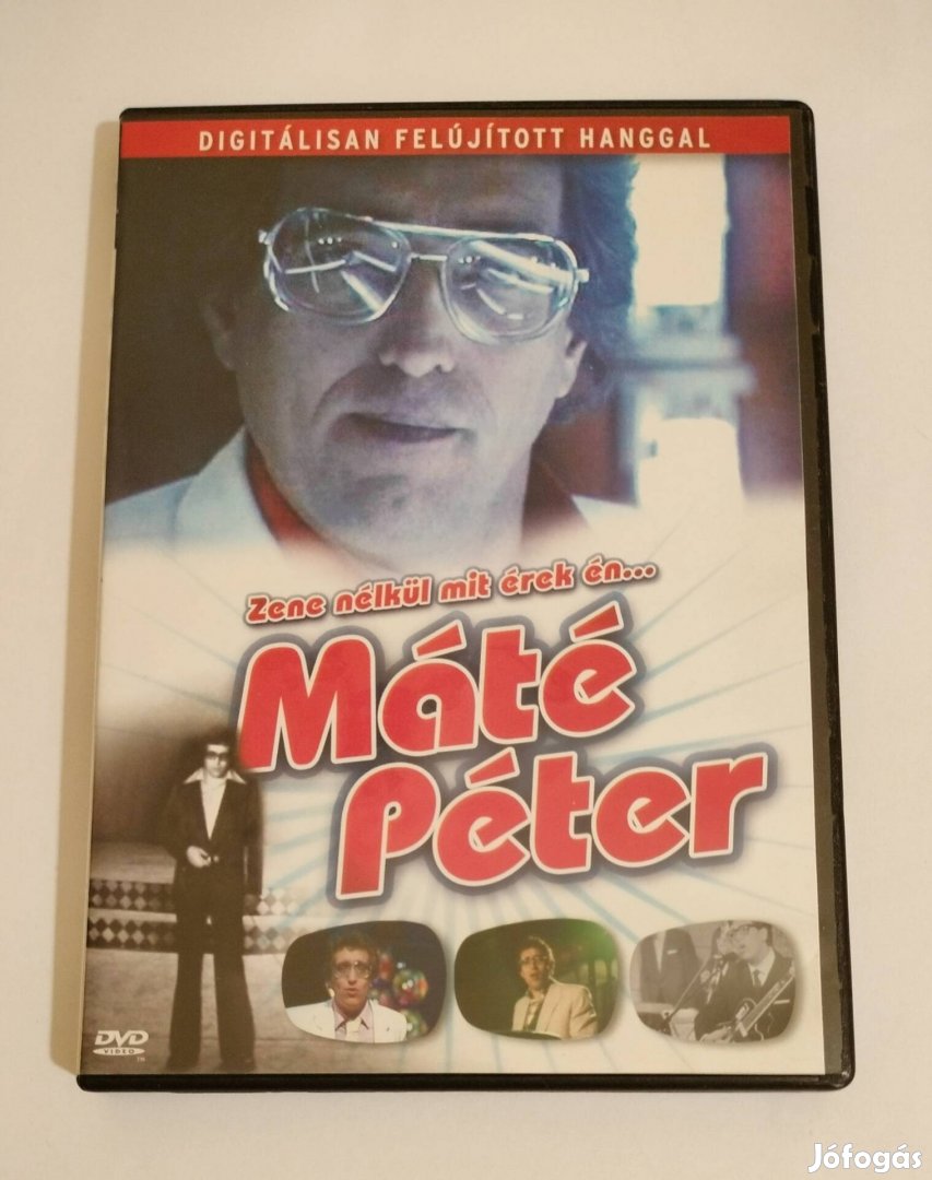 Máté Péter Zene nélkül ...  Dvd