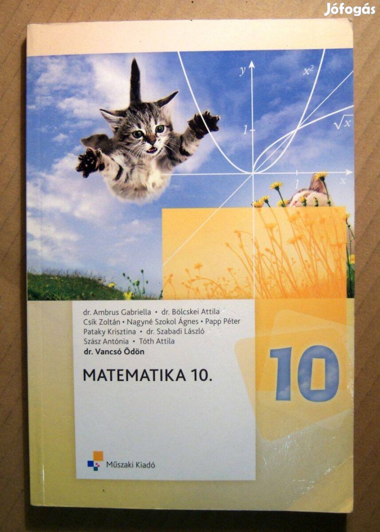 Matematika 10. Tankönyv (2010) 6.kiadás (újszerű) 6kép+tartalom