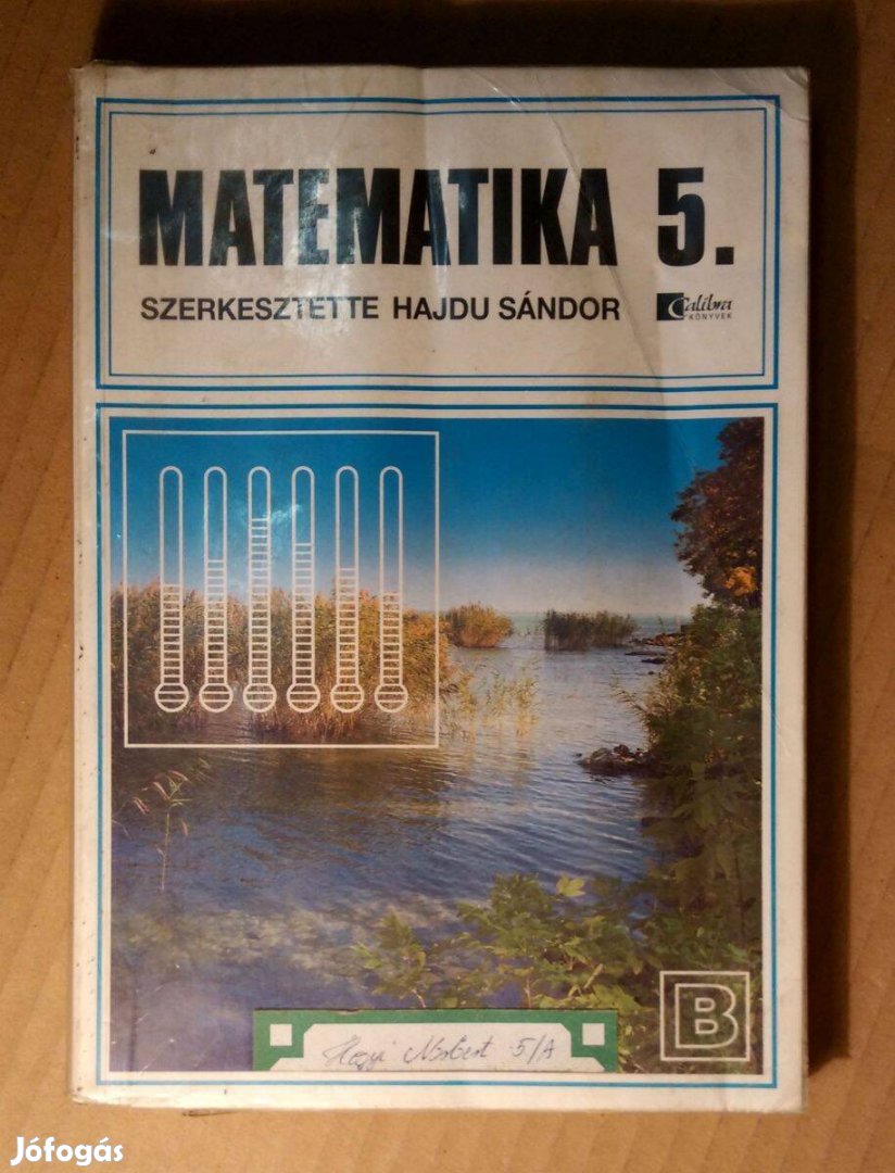 Matematika 5. Tankönyv Bővített Emelt Színt (2005) 6kép+tartalom