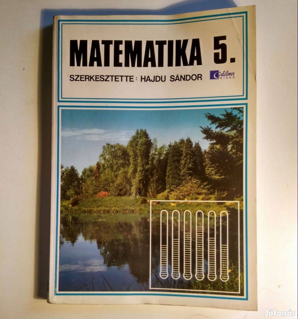 Matematika 5. (Hajdu Sándor) 1996 (7kép+tartalom)