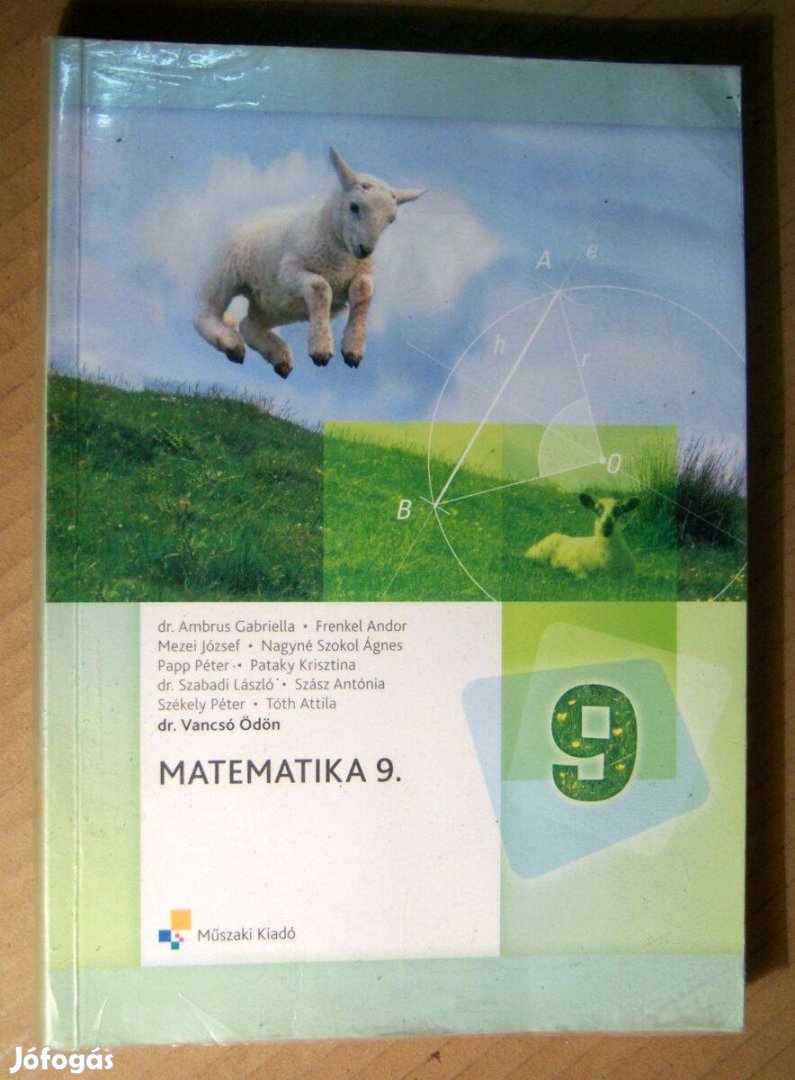 Matematika 9. Tankönyv (2010) 6.kiadás (újszerű) 6kép+tartalom