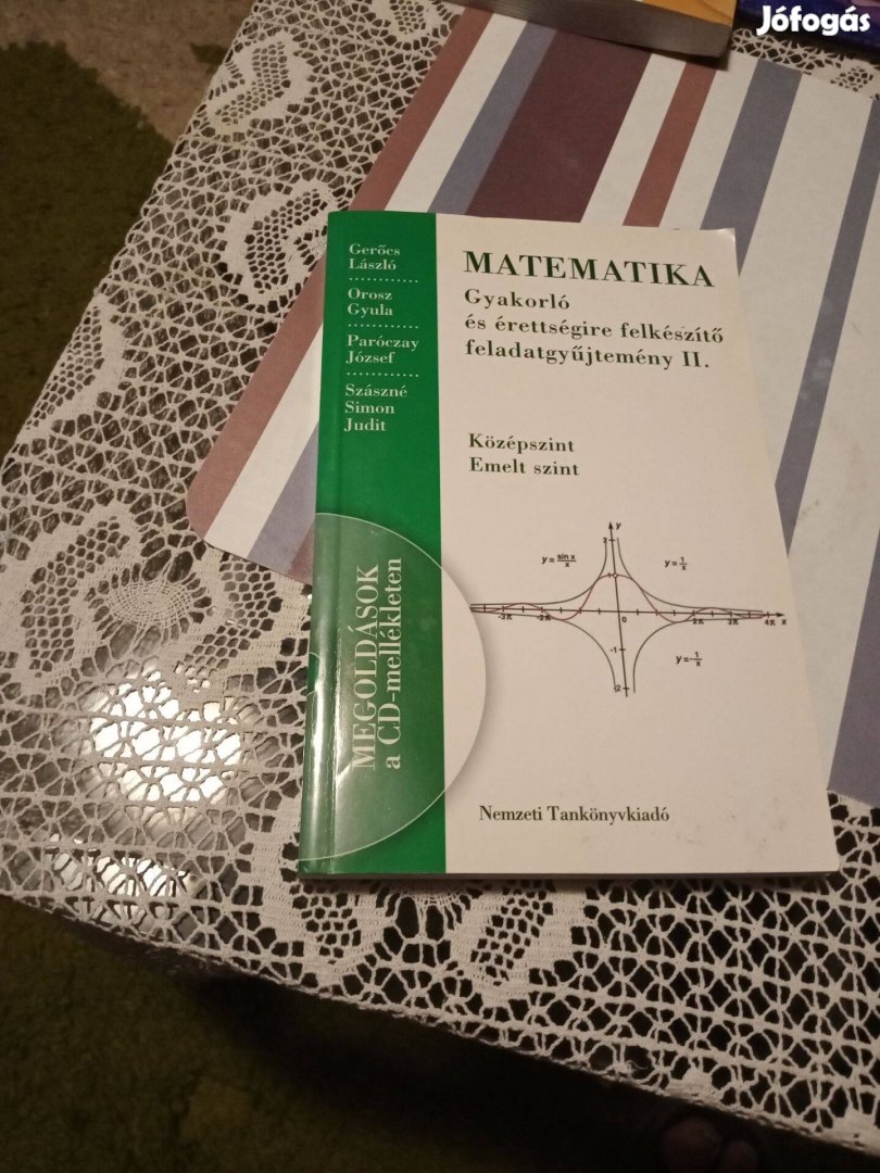 Matematika Gyakorló és érettségire felkészítő feladatgyűjtemény II 400