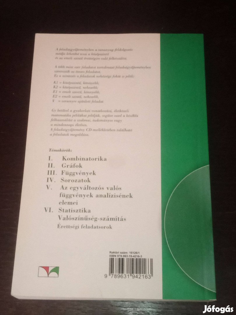 Matematika Gyakorló és érettségire felkészítő feladatgyűjtem