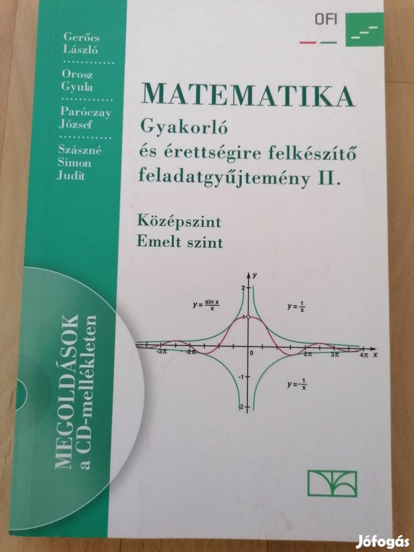 Matematika gyakorló és érettségire felkészítő feladatgyűjtemény II. 