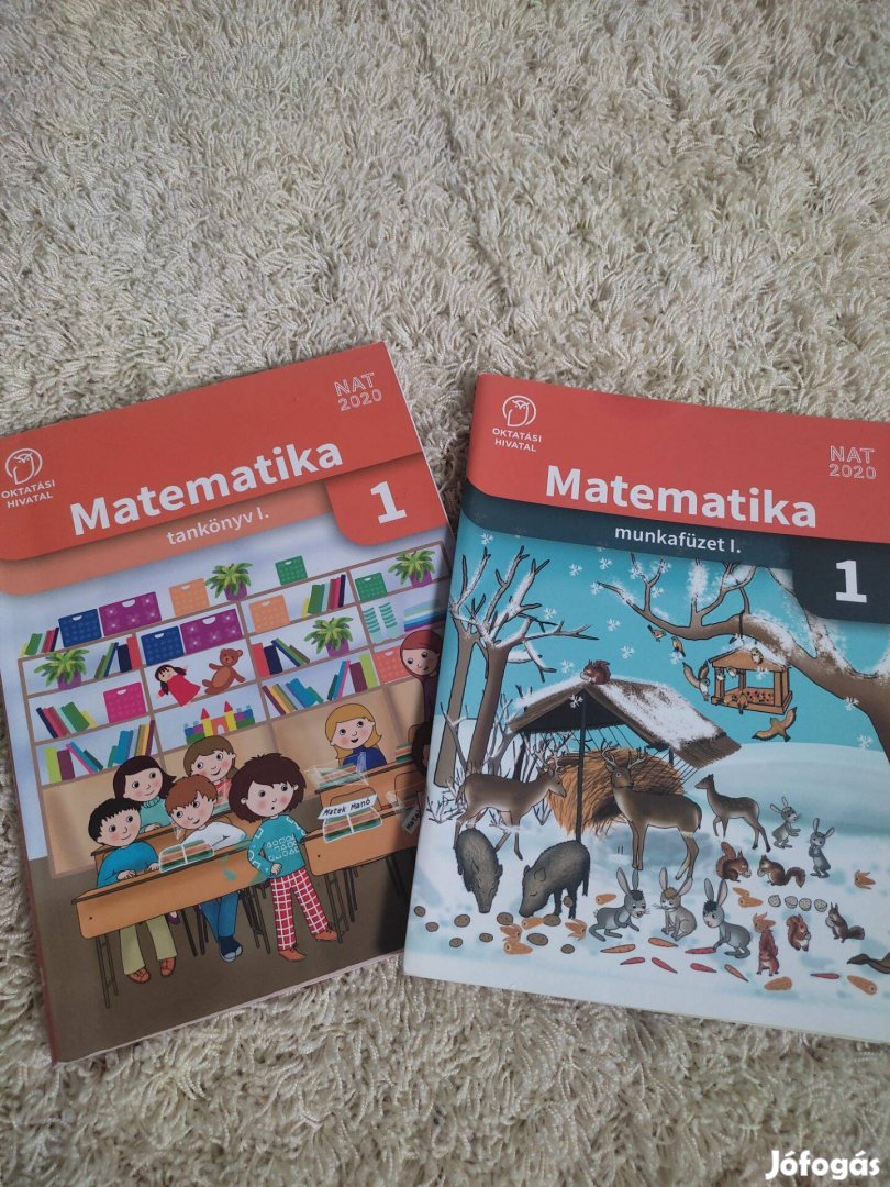 Matematika tankönyv és munkafüzet 1. Osztályos