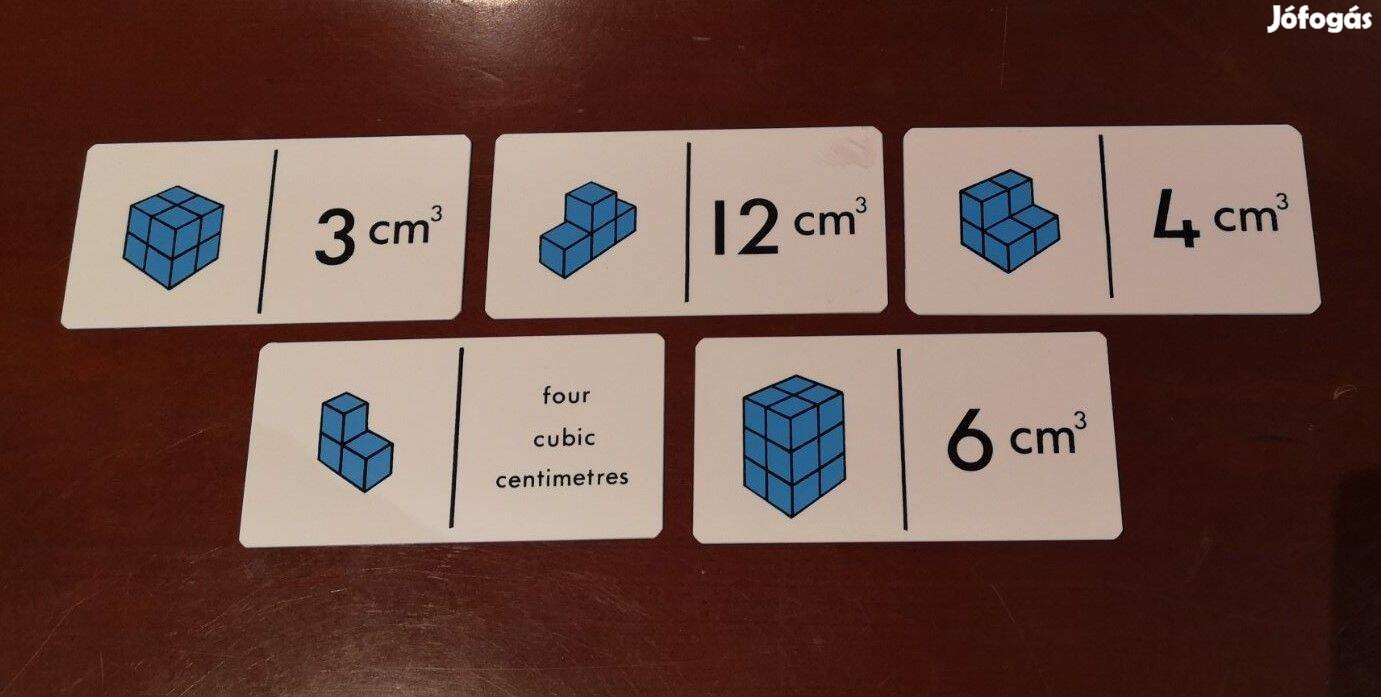Matematikai Dominó - Térfogat dominó T531