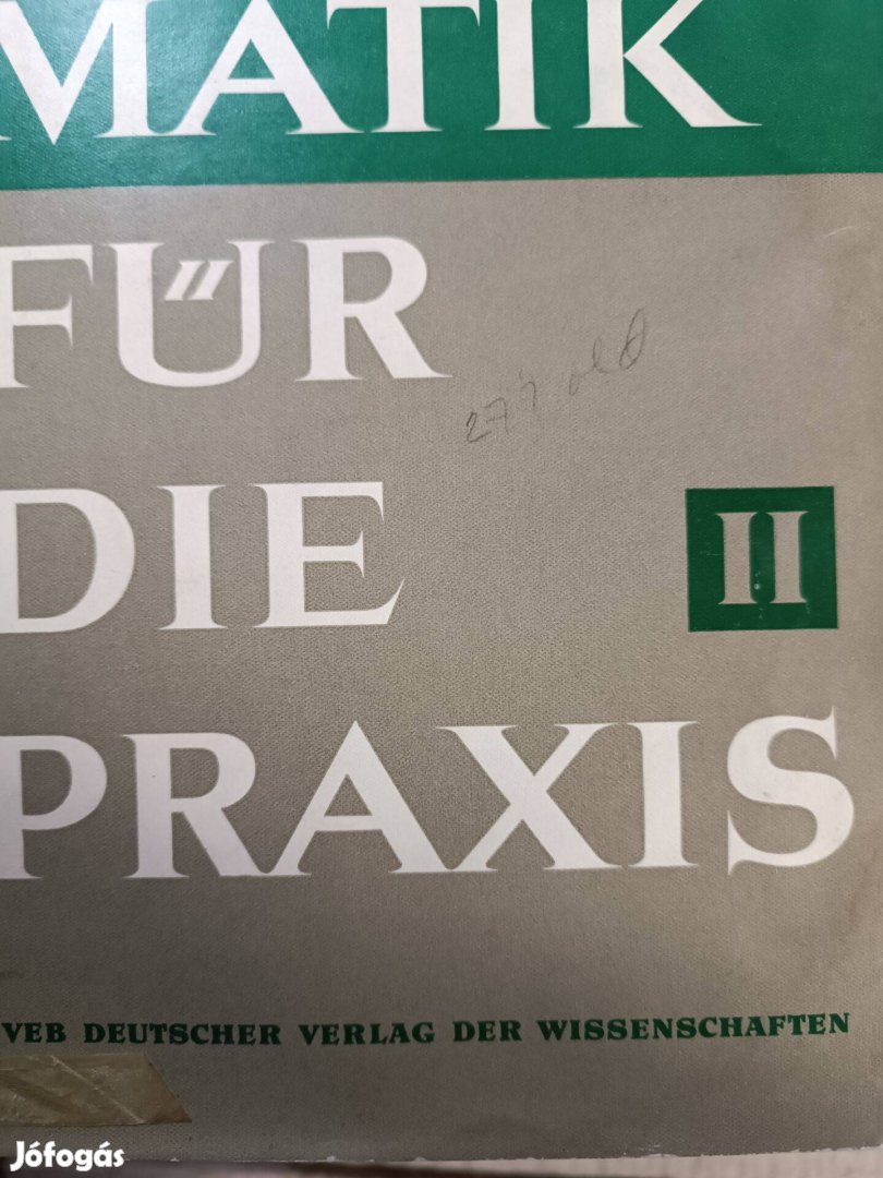 Mathematik Fűr Die Praxis II. Matematika német nyelven