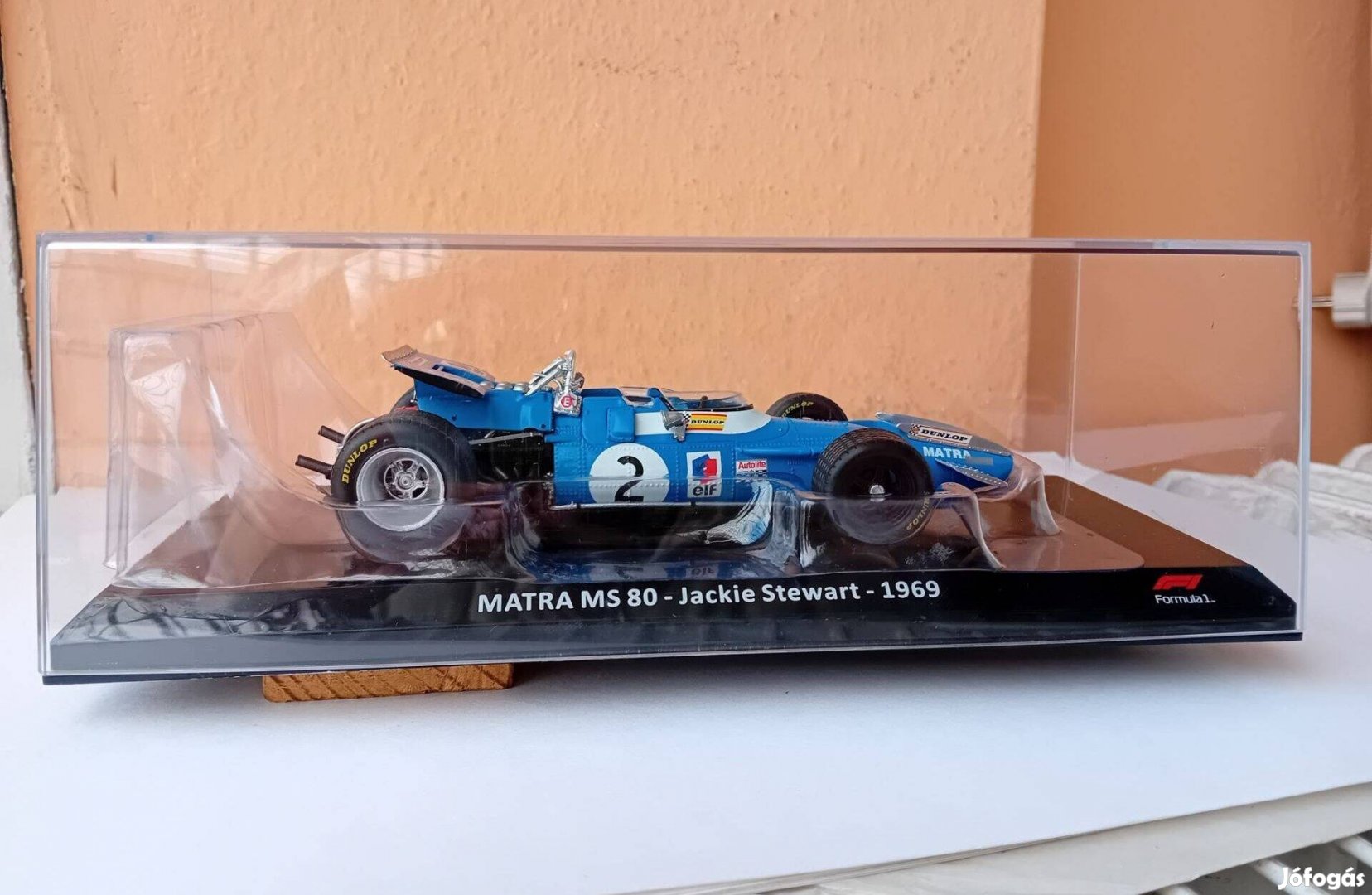 Matra F1 MS30-Jackie Stewart-1969 vitrines modell