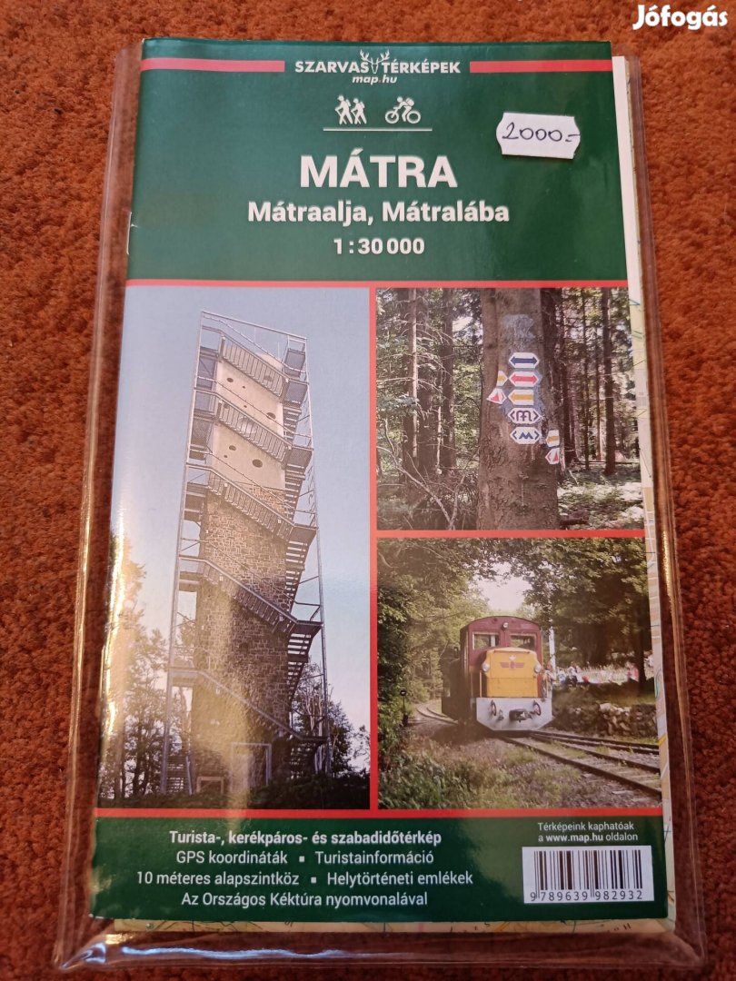 Mátra - Turista térkép 