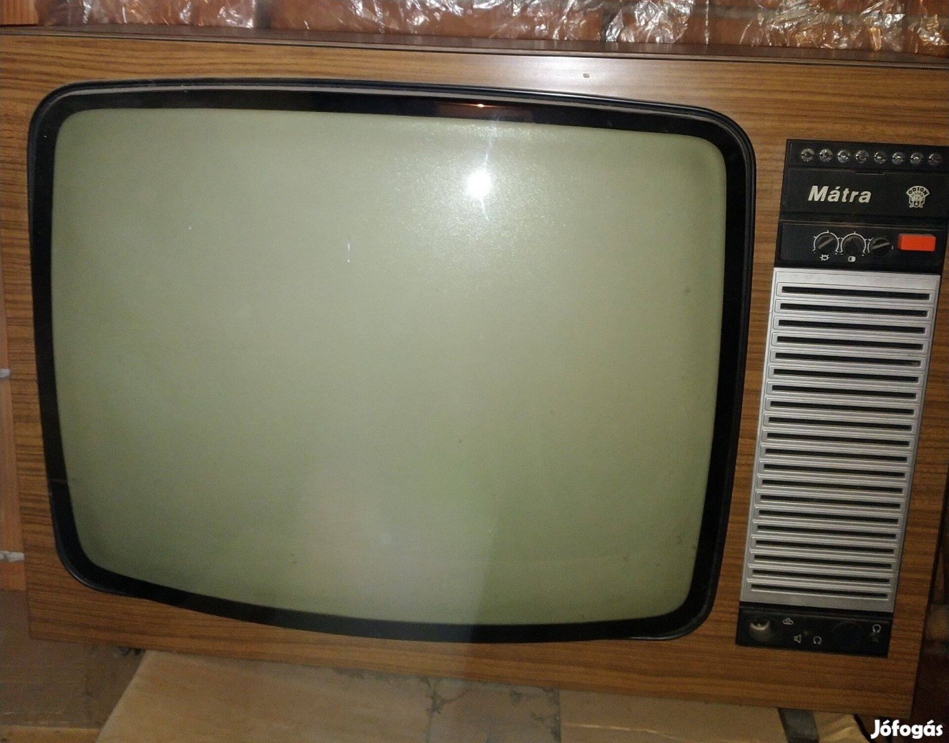 Mátra fekete-fehér tv - retro