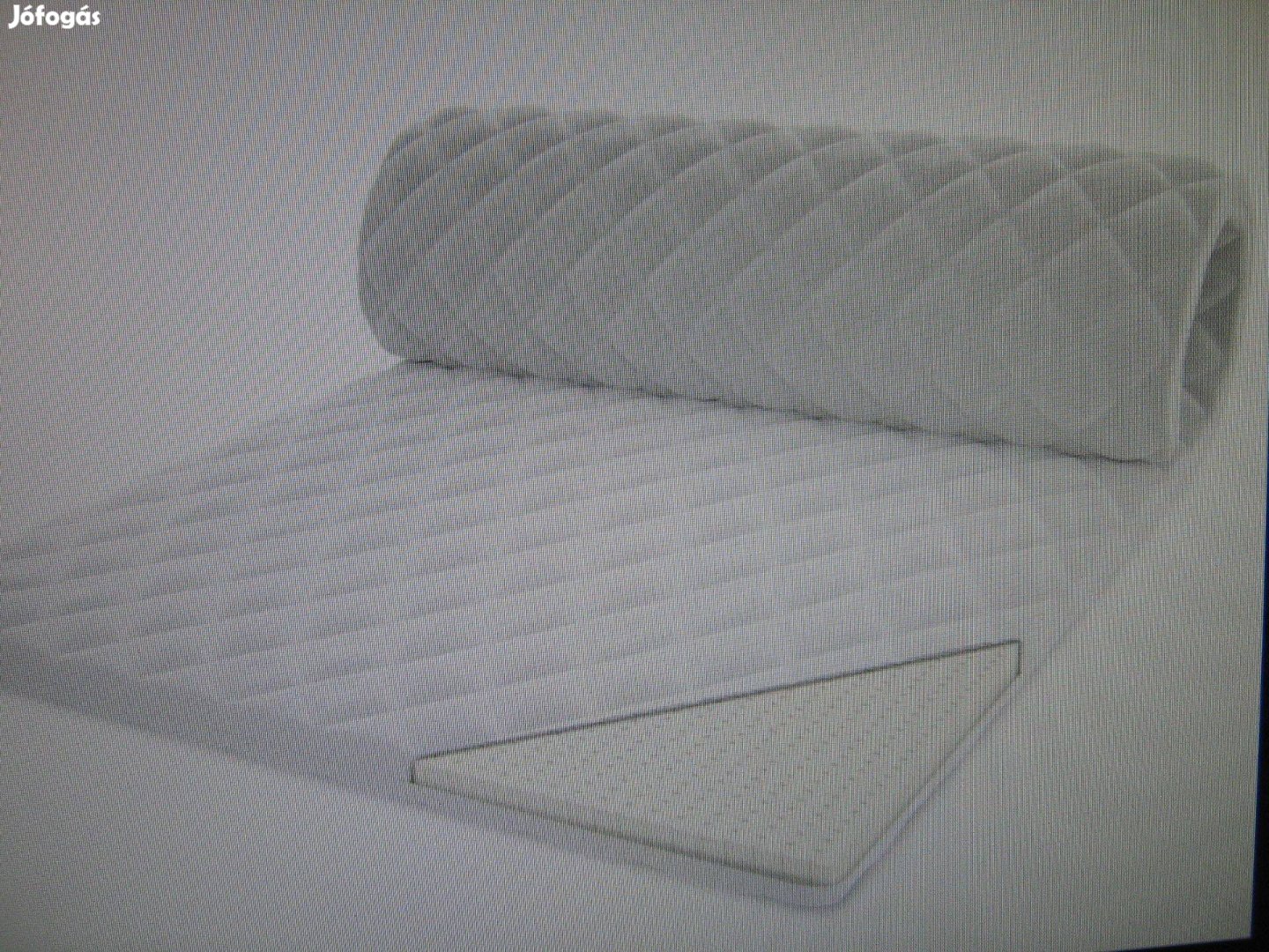 Matrac-Fedőmatrac Latex 200x90x4 cm Új
