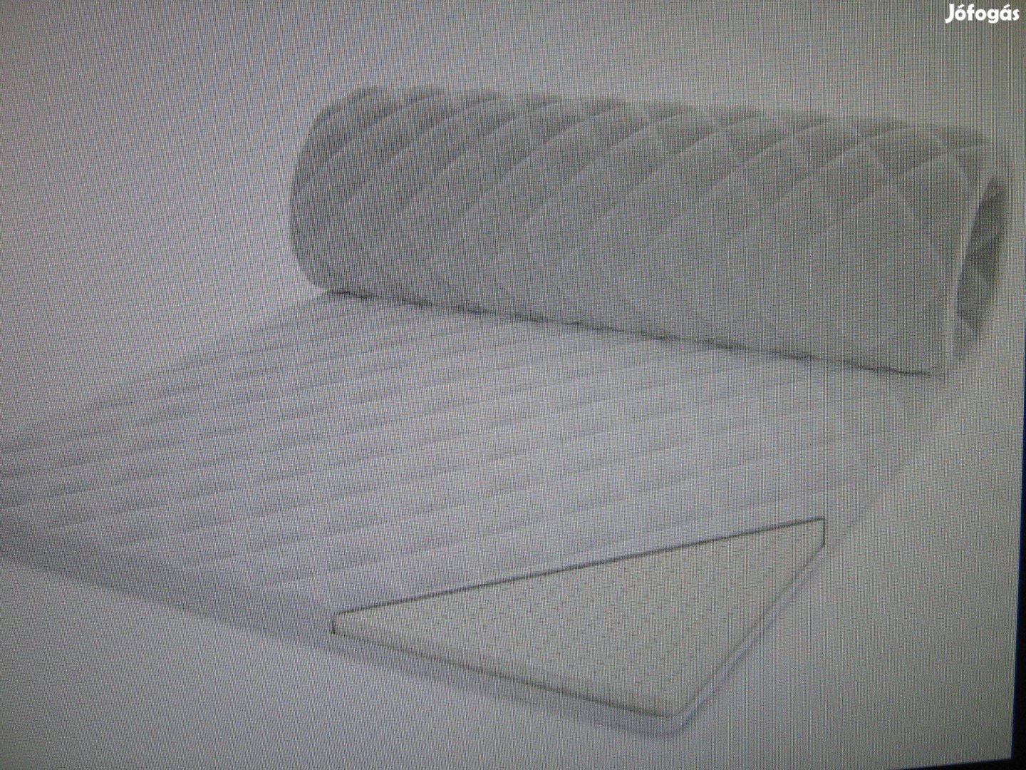 Matrac-Fedőmatrac Latex Új 90x200x4 cm