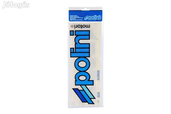 Matrica 2 db Polini 34x11 cm kék