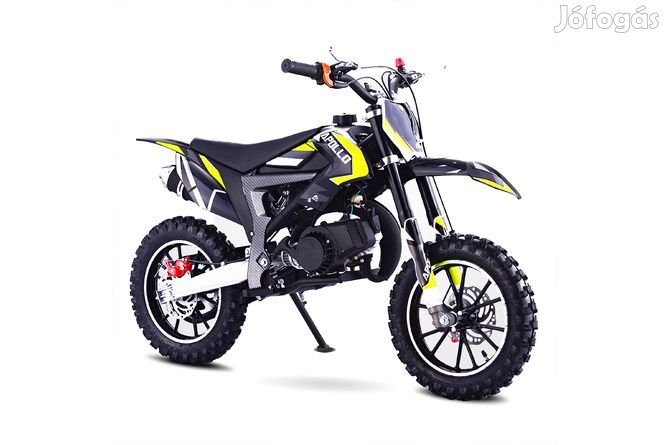 Matrica készlet idomzathoz Pit Bike / Dirt Bike Apollo Falcon sárga