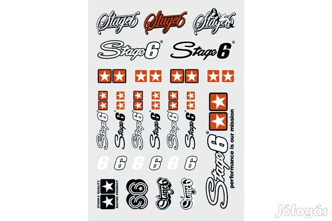 Matrica lap Stage6 DIN A4