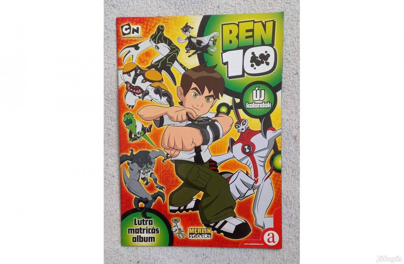 Matricagyűjtő album Ben 10