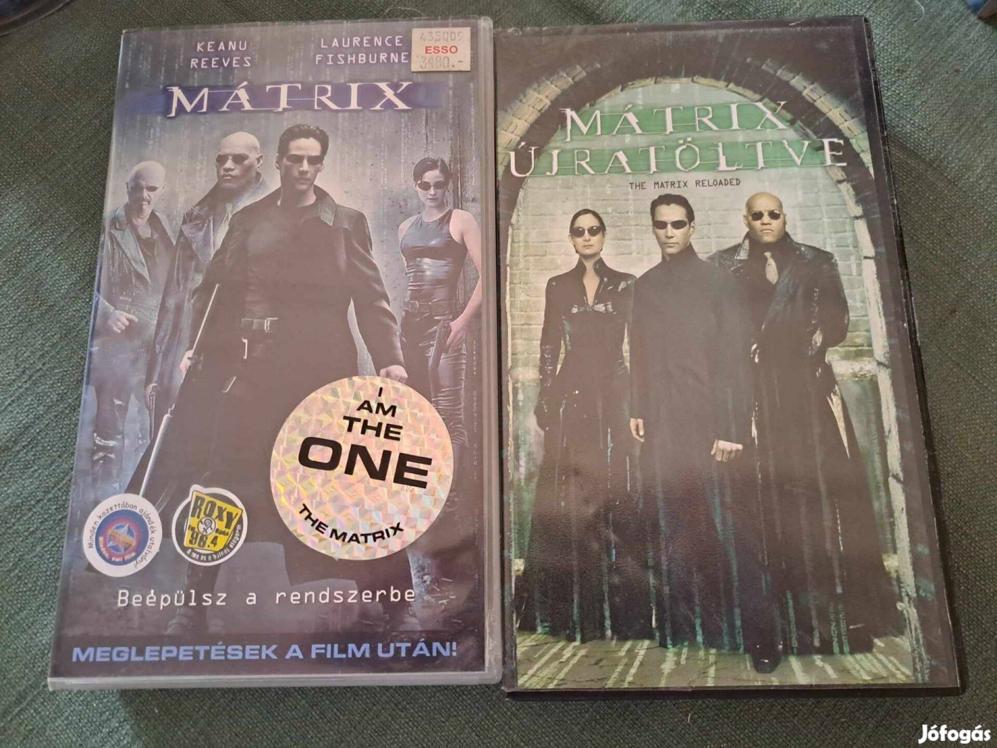 Matrix VHS - Az első és második rész