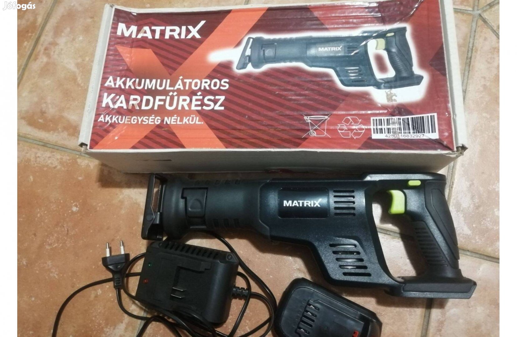 Matrix X-One Akrs 20Li akkumulátoros orrfűrész szett 20V akkumulátorra