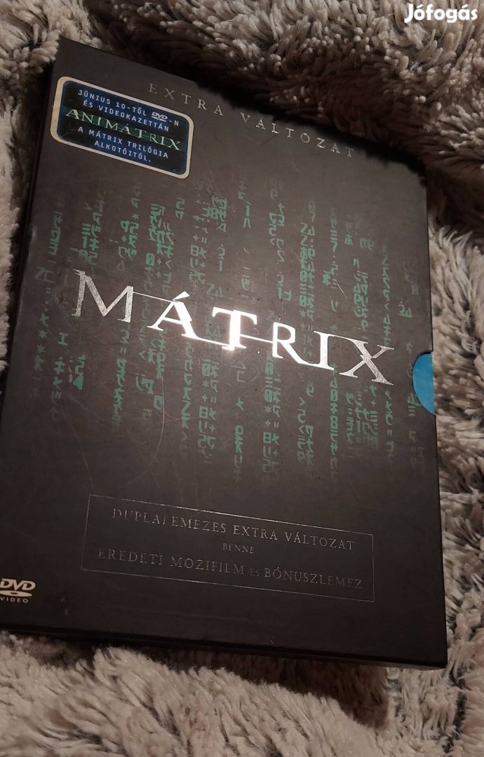 Mátrix duplalemezes extra változat DVD hibátlan